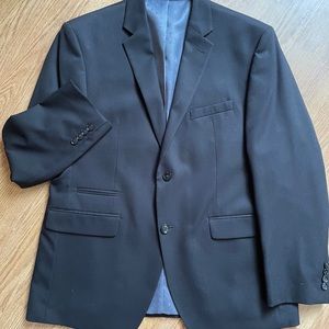 Perry Ellis portfolio black suit jacket